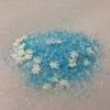 QA Products, Inc. - Beloit, Wisconsin Sprinkles & Toppings Snow Globe Mix White Snowflakes Blue Sugar Bakery Topping Sprinkles 1 Pound