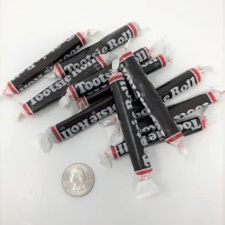 Tootsie Roll Industries, LLC - Chicago, Illinois Tootsie Rolls Long Twist Chocolate 1 Pound Tootsie Roll Wrapped Bulk Candy