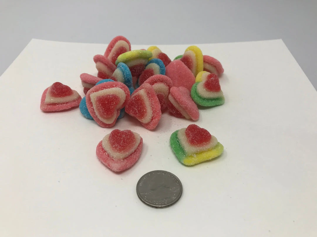 Vidal Golosinas, Located In Spain. Gummi Triple Hearts 1 Pound Gummy Valentine Candy 3 Vidal Golosinas, Located In Spain. Gummi Triple Hearts 1 Pound Gummy Valentine Candy