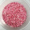 QA Products, Inc. - Beloit, Wisconsin Sprinkles & Toppings Valentine Mix Nonpareils Red Pink White Bakery Topping Sprinkles 1 Pound