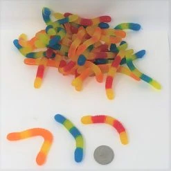 Vidal Golosinas, Located In Spain. Sugar Free Candy Sugar Free Gummi Worms Part Stevia 4.4 Pounds Sugarfree Gummy Candy