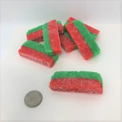 Reppert's Candy Company - Oley, Pennsylvania Reppert's Coconut Strips Watermelon Flavor Coconut Slice Candy 1 Pound