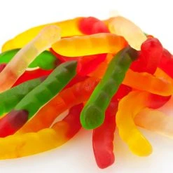Beulah's Candyland Gummi Worms Fruit Flavor Gummy Worms Bulk Gummy Candy 5 Pounds Gummi Candy