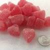 Beulah's Candyland SOUR Cherry Jelly Hearts Valentine's Day Candy Valentine Candy 1 Pound Zachary