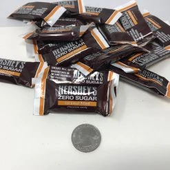 Hershey's - Hershey, Pennsylvania Zero Sugar Hershey Bars Caramel Filled Chocolate 5 Pounds Hershey's Sugar Free Sugar Free Candy
